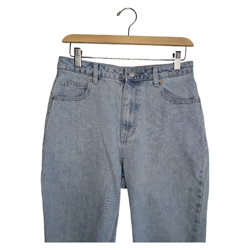 Twik Light Wash High Rise Long Denim Shorts | Size 29 - Picture 2 of 6